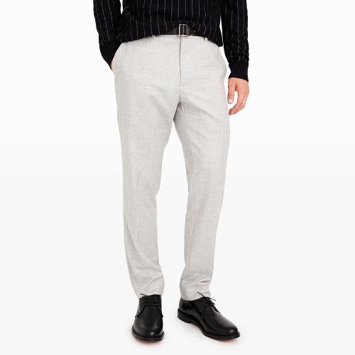Club Monaco Color Bright Heather Grey Sutton Wool Melange Pant