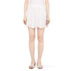Club Monaco Color White Jocelyn Crocheted Skirt In Size Xs