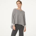 Club Monaco Color Grey Canaria Cashmere Blend Sweater