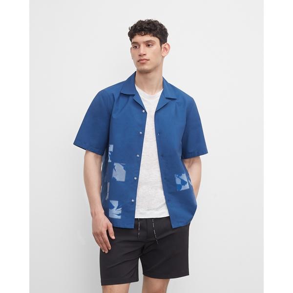Club Monaco Sunkiss Print Camp Collar Shirt