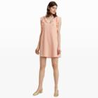 Club Monaco Color Rose Kiefira Ruffle Dress