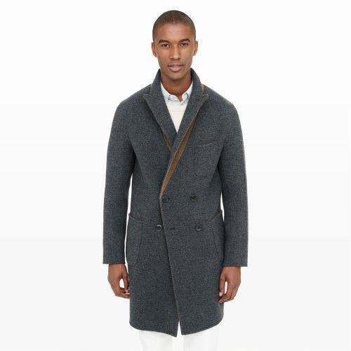 Club Monaco Color Grey Lardini Reversible Topcoat