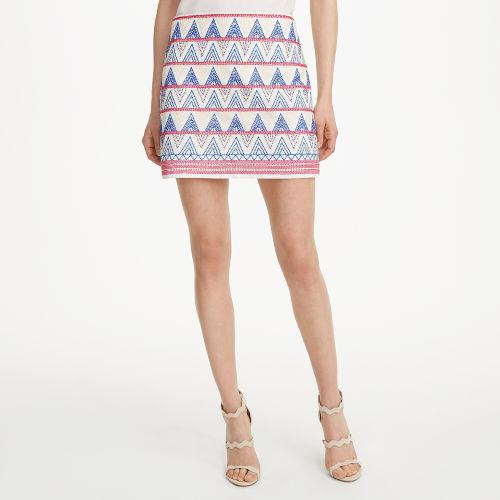 Club Monaco Color White Menditha Embellished Skirt