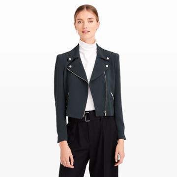 Club Monaco Color Jasper Linzy Moto Jacket