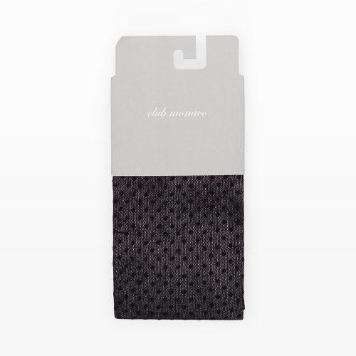 Club Monaco Color Black Dot Tight In Size S/m