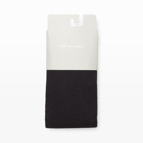 Club Monaco Color Black Fine Rib Wool Tight In Size S/m