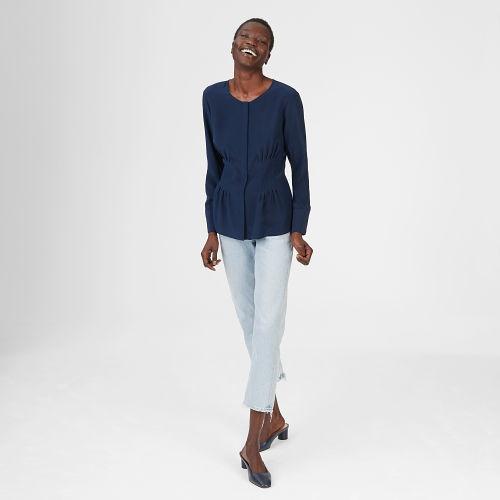 Club Monaco Mabetta Silk Shirt