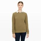 Club Monaco Color Green Vanya Cashmere Sweater In Size Xs