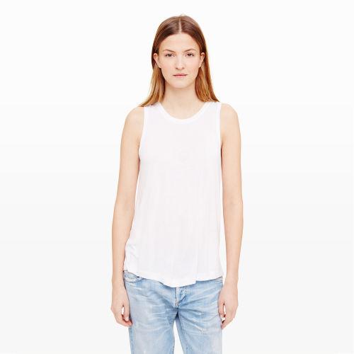 Club Monaco Color White Bria Tank