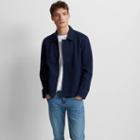 Club Monaco Color Blue Zip Utility Jacket