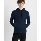 Club Monaco Navy Piece-dyed Hoodie