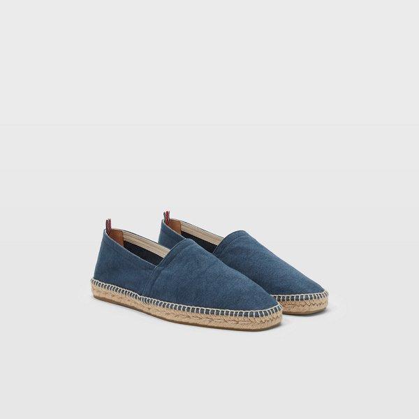 Club Monaco Washed Blue Castaer Pablo Espadrilles