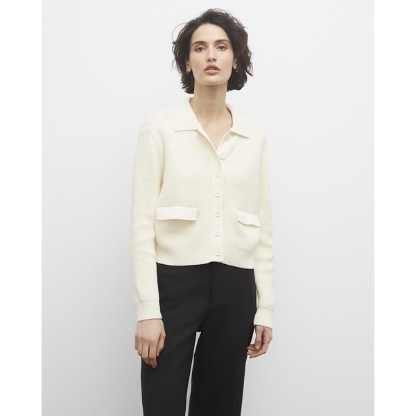 Club Monaco Collared Bomber Cardigan