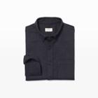 Club Monaco Color Navy/charcol Multi Slim Soft Twill Shirt