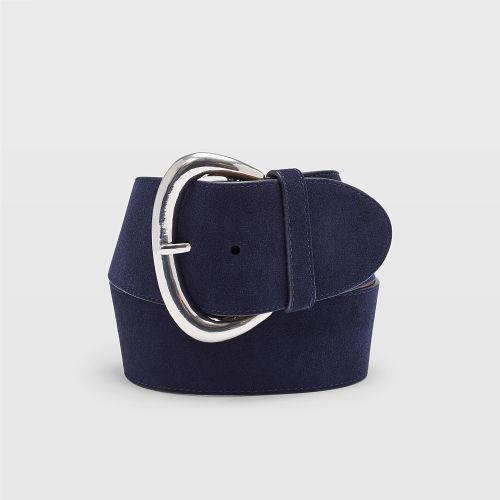 Club Monaco Color Blue Jadyn Suede Belt