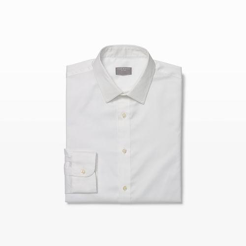 Club Monaco Color White Slim Dress Shirt