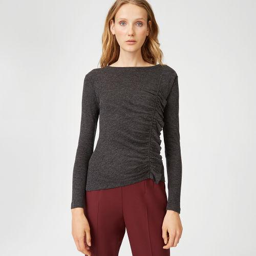 Club Monaco Color Grey Maisie Top