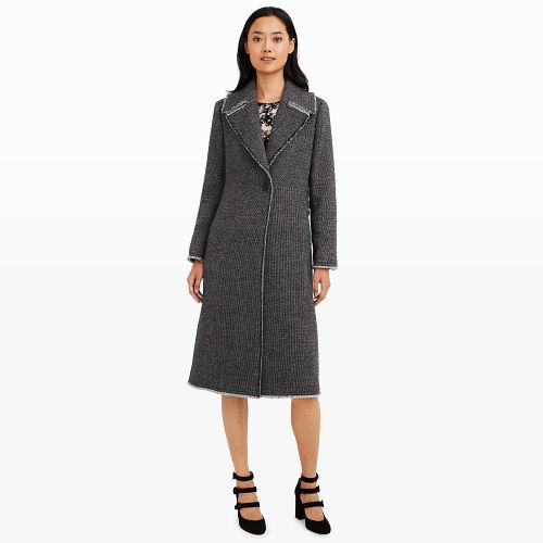 Club Monaco Color Grey Jelise Coat