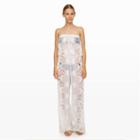 Club Monaco Color White Miguelina Piper Jumpsuit