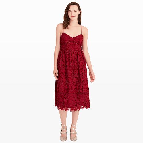 Club Monaco Color Red Bolari Dress