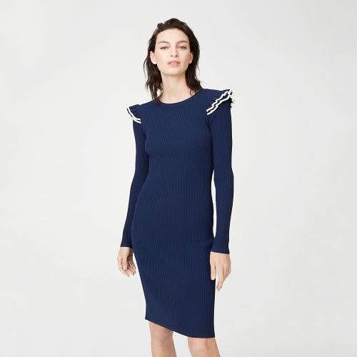 Club Monaco Color Blue Bandit Dress