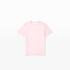 Club Monaco Color Pink Solid & Striped T-shirt