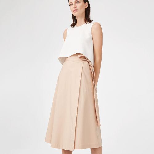 Club Monaco Color Green Tanara Skirt