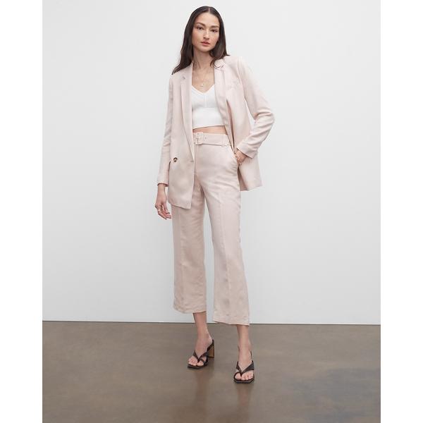 Club Monaco Belted Linen Trousers