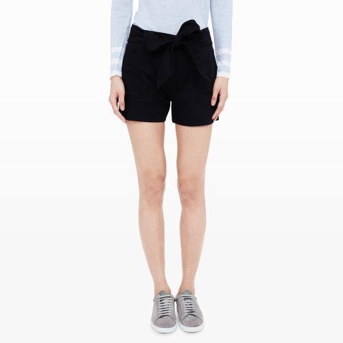 Club Monaco Color Black Valencina Shorts