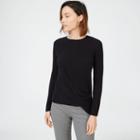Club Monaco Color Black Melonia Cashmere Sweater