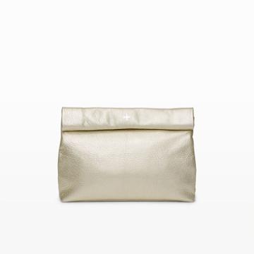 Club Monaco Color Platinum Marie Turnor Lunch Clutch