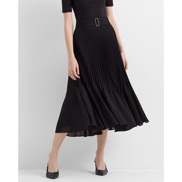 Club Monaco Split Pleat Skirt