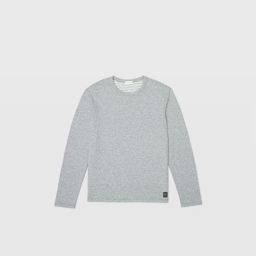 Club Monaco Color Grey Duofold Crew