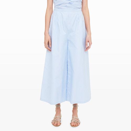 Club Monaco Color Blue Mds Stripes Culottes