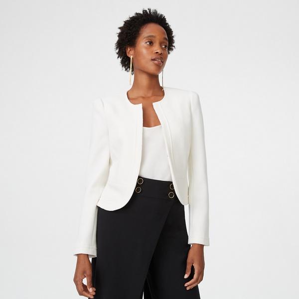 Club Monaco Cream Kezia Jacket