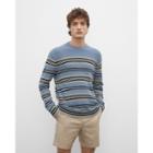 Club Monaco Striped Boucl Crewneck Sweater
