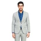 Club Monaco Color Grey Grant Cotton Suit Jacket In Size 40l