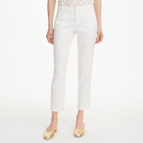 Club Monaco Color White Ali Crop Pant