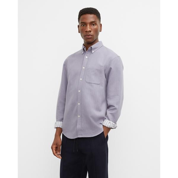 Club Monaco Doubleface Long Sleeve Shirt