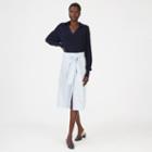 Club Monaco Color Blue Jalilla Skirt