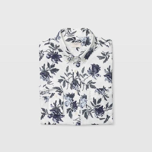 Club Monaco Slim Vintage Floral Shirt