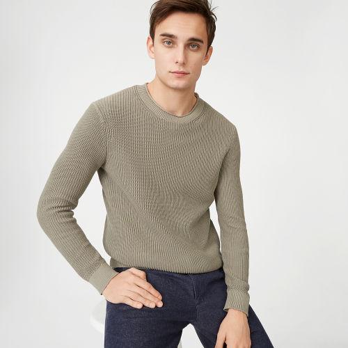 Club Monaco Color Green Garment-dyed Rollneck Sweater