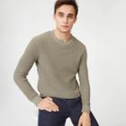 Club Monaco Color Green Garment-dyed Rollneck Sweater