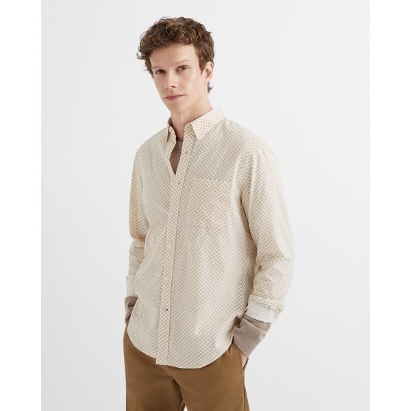 Club Monaco Slim Honeycomb Shirt