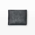 Club Monaco Color Black Lotuff Bi-fold Wallet