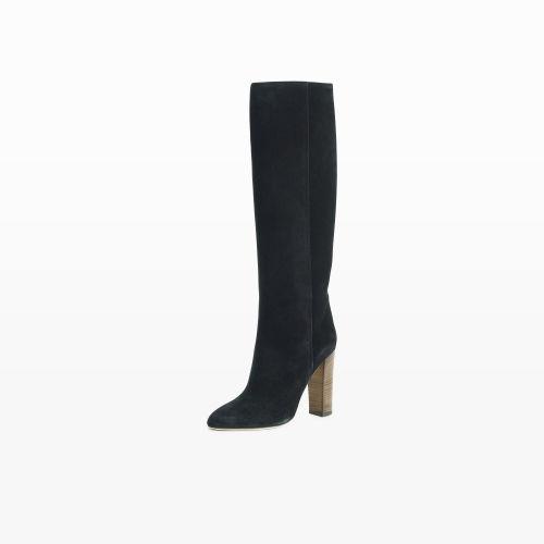 Club Monaco Color Black Wendee Suede Boot
