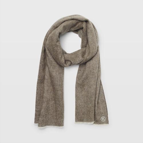 Club Monaco Color Nude Herringbone Scarf