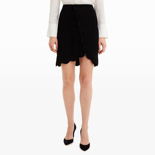 Club Monaco Color Black Hardie Skirt