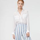 Club Monaco Color White Claudia Shirt