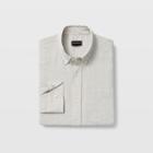 Club Monaco Light Grey Standard Texture Shirt